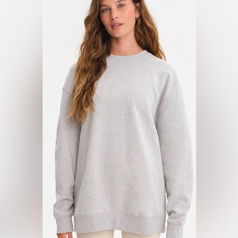 MATE the Label Organic Fleece Oversized Sweatshirt XS/S